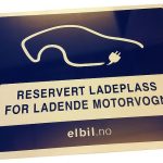 Ladeskilt - Skilft for reservert ladeplass - Bilde 2