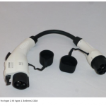 Overgang fra type 2 til type 1 3x6mm2 32A