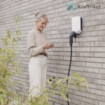 Kraftrikets Kunder - Hjemmelader - Ferdig montert Zaptec GO 4G Midnight Blue med inntil 22 kW effekt [Raskeste] - Bilde 2