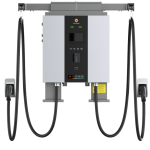 ChargeUp Star Charge Cable management for 2x CCS - Athena 60kW